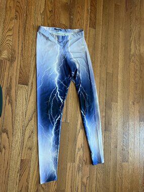 Black Milk Leggings:  Lightning 2.0 - Large